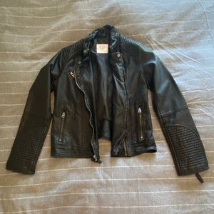 Abercrombie & Fitch Leather Jacket